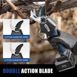 42MM SW-768 Efficient Scissors Electric Tree Branches Garden Tools Cordless Pruner Lithium-ion Pruning Shear