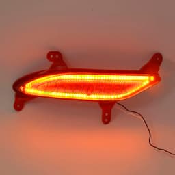 2Pcs LED Reflector Rear Bumper Tail Light for Hyundai Santa Fe Sport 2013 2014 2015 2016 Driving Fog Lamp Taillight Left + Right