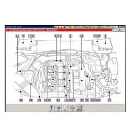 New VersionAutodata 3.45/3.40 Auto Car Repair diagnosis Software Multi-languages wiring diagrams data Autodata Polish Portuguese