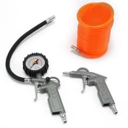 Car Van Tire Tool Tire Inflator Gauge Gun Pressure Guage Tester Air Compressor with Car Tire Pressure Gauge 220 PSI Tyre Tools