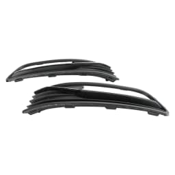 Artudatech Pair Front Bumper Fog Light Cover Grill Grille fit for VW Polo 6R 2014-2017