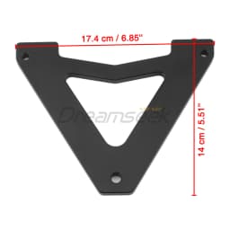 Front Headlight Conversion Bracket Mount for Harley Sportster S Iron 883 XL883N 2021+ Motorcycle Headlamp Holder Support Black