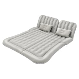 SUV Air Mattress w/ Air Pump, Inflatable Car Mattress for Trunk, Camping Bed Cushion Travel Back Seat Sleeping Bed