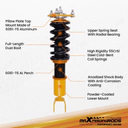 24 Ways Damper & Height Adjustment Coilovers For Mazda RX8 RX-8 SE3P 2004-2011 Coils Springs kit