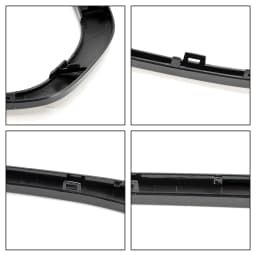 Artudatech Black Grill + Headlight + Taillight Trim Fit for Mini Cooper F55 F56 F57 2014-21