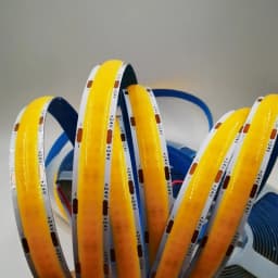 DC12V 24V Double Row COB LED Strip Super Bright 600LEDs/m RA90 Flexible Dimmable Led Tape Led Lighting 3000K 4000K 6500K 5M
