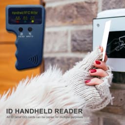 125KHz RFID Copier Portable ID Reader Writer Access Control Card Duplicator Cloner Encryption Device (Reader/card optional)