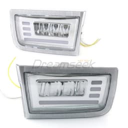 LED DRL for Toyota Land Cruiser Prado J90 LC90 1996-2002 Car Daytime Running Light Fog Lamp Turn Signal Daylight Driving Blinker