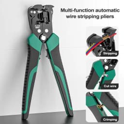 Automatic Wire Stripper Heavy Duty Automatic Wire Stripping Tool Multifunctional Wire Stripper Tool Wire Stripper Twister For