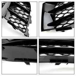 Artudatech Front Bumper Lower Fog Light Cover Grill Grille Fit for Audi RS5 2010-2016