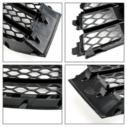 Artudatech Front Bumper Lower Fog Light Cover Grill Grille Fit for Audi RS5 2010-2016