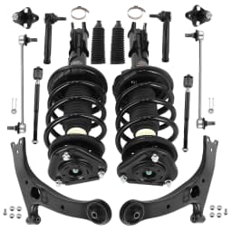Front Struts w/ Coil Springs + Control Arms For Toyota Corolla 2003 2004-2008
