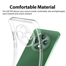 Soft Silicone Clear Phone Case For OPPO Reno 12 FS Shockproof Bumper Anti-Fingerprint Cover For OPPO Reno 12 F Phone Accessories