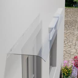 Garden Sanctuary Transparent Window Door Awning Canopy