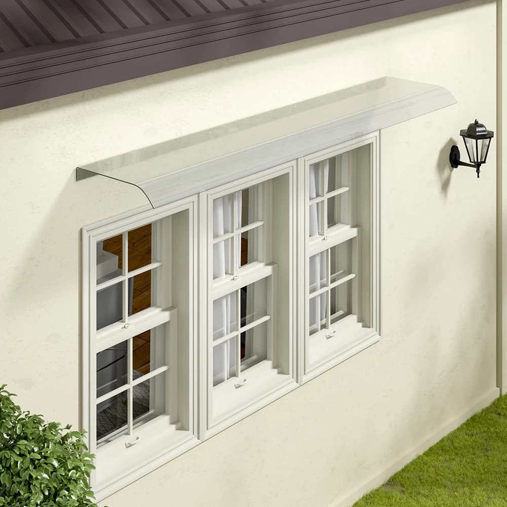 Garden Sanctuary Transparent Window Door Awning Canopy