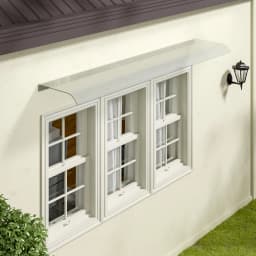 Garden Sanctuary Transparent Window Door Awning Canopy