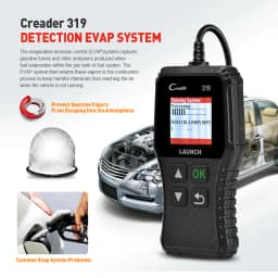 LAUNCH Creader 319 CR319 Car OBD2 Scanner DIY Automotive Code Reader Engine Check Fault Code Read Autoscanner Scan Tool