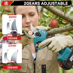 Brushless 45mm Telescoping Pole Pruning Shear 2800W High Branch Scissor 2 IN 1 Garden Cutter Tool For Makita 18V Battery Pin
