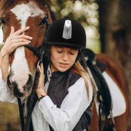Equestrian Horse Riding Helmet Breathable Durable ABS Safety Half Cover Headgear Breathable Safety Hats For Equestrian Riders 