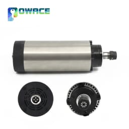 【EU】1.5KW ER11 CNC Air Cooled Cooling Spindle Motor Woodworking Router Engraving Milling With HY Inverter VFD Kit