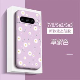 Pixel 8 Pro White Flower Bracelet Silicone Phone Case For Google Pixel 8Pro 8 8A 5 3XL 3A 4 4A 5 7 7A 6 6A 9 9Pro 9ProXL Cover
