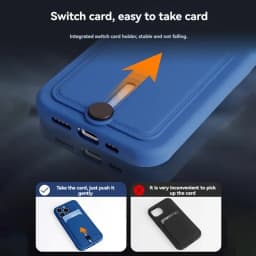 mobile phone case card slot for iphone 16 15 14 13 12 11 pro max mini plus silicone soft tpu Credit card bag cover case