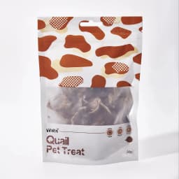 Waita Freeze Dried Quail 30g Premium Pet Treats Cat Dog High Protein Nutrient Dense Skin Coat Rich Vitamins Minerals