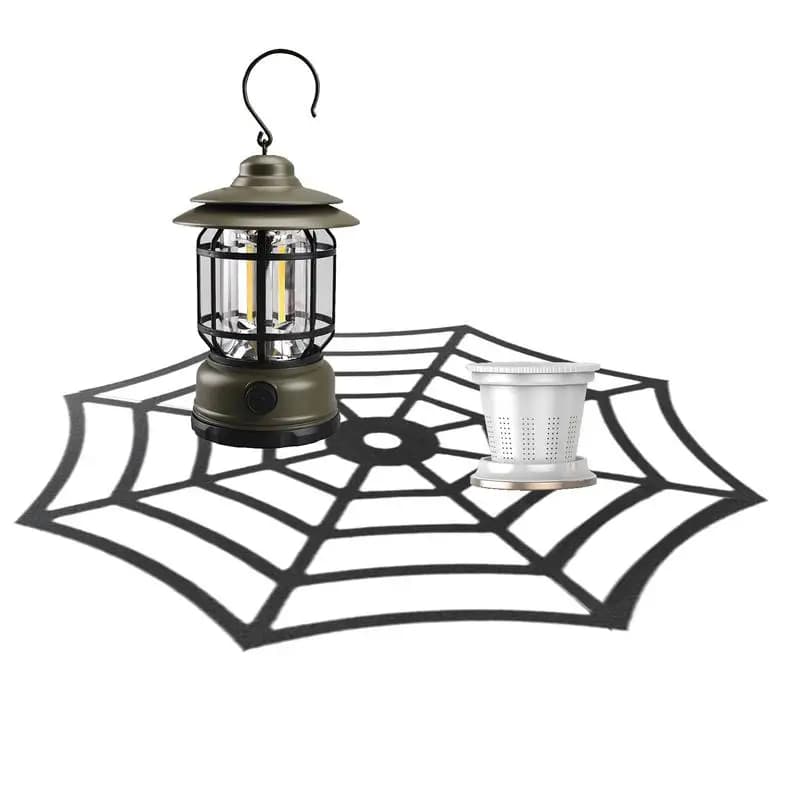 Outdoor Camping Light Pole Tray Light Tray Holder Stainless Steel Shelf Holder Waterproof Lamp Bracket Lightweight Lamp Holder