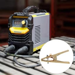 Ground Clamp A-Shape Cable Gripper 260/300/500A Ground Soldering Earth Clamp Welder Cable Copper Grip Clip For Welding Machine