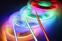 DC12V COB LED strip light 384LED 8mm PCB Warm White Cool White Continous Home Cove Wardrobe Light Ambient Light