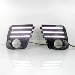 LED DRL Daytime Running Light For Subaru Forester SK 2022 2023 2024 Fog Lamp W/ Dynamic Sequential Turn Signal 3 Color Headlight