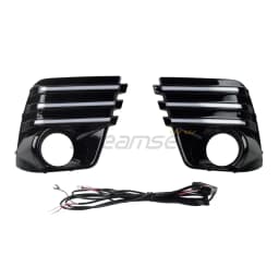 LED DRL Daytime Running Light For Subaru Forester SK 2022 2023 2024 Fog Lamp W/ Dynamic Sequential Turn Signal 3 Color Headlight