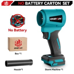 Brushless Electric Turbo Blower 300000RPM Jet Fan 400M/S Handheld Leaf Dust Car Dryer Blowing Tool For Makita 18V Battery Pin