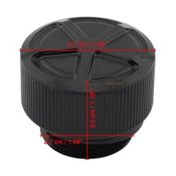 Black Engine Oil Filter Cap Plug Cup Cover Screw for Yamaha VMAX 1200 1990-2007 XJ400 XJR400 XJR400R Motorcycle Accessories CNC