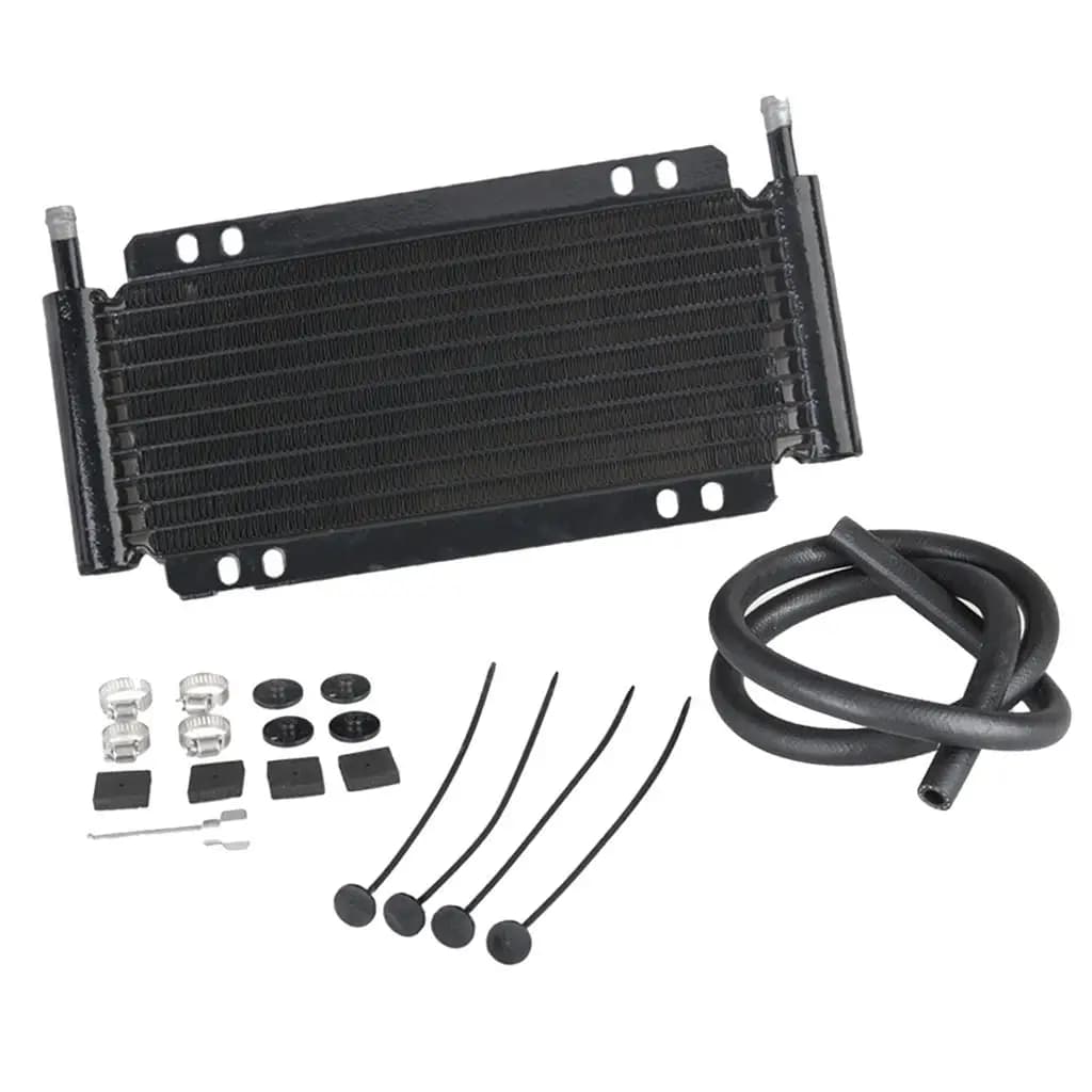 Universal Automatic /Gearbox Oil Cooler Kit - 11 Row With Hose