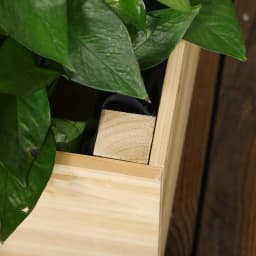 Wooden Planters with Trellis for Vine Climbing, Raised Beds for Garden, Natural