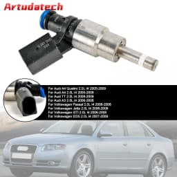 Artudatech 1PCS Fuel Injector 06F906036A Fit Audi A3 A4 A6 Fit VW Golf Passat 2.0 Tfsi