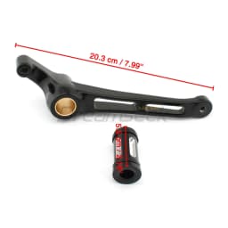 Motorcycle Gear Shift Lever Shifter Pedal Peg for Harley V-Rod Muscle 2002-2017 Night Rod Special 2007-2017 Black / Chrome CNC