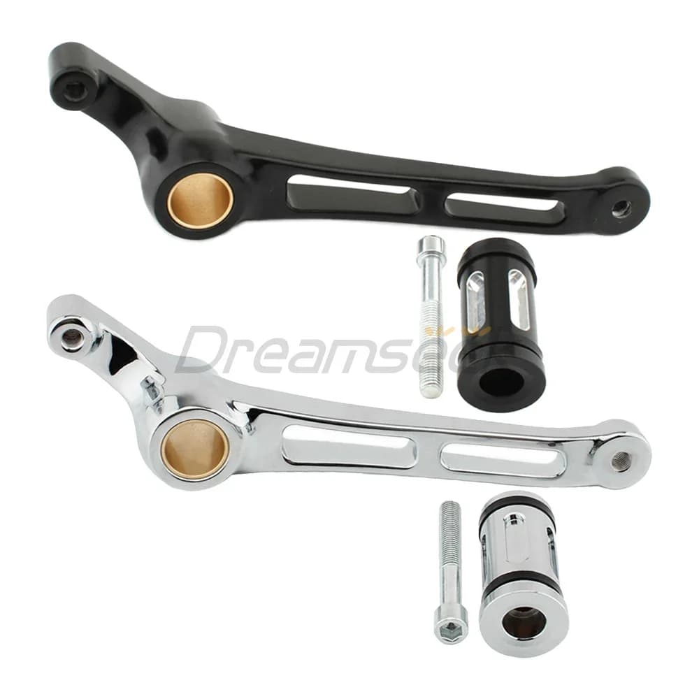 Motorcycle Gear Shift Lever Shifter Pedal Peg for Harley V-Rod Muscle 2002-2017 Night Rod Special 2007-2017 Black / Chrome CNC