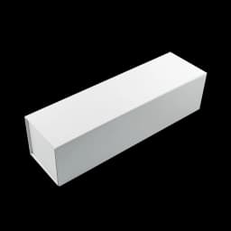 Wholesale White Magnetic Bottle Gift Folding Box with Neck Holder