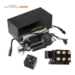 Air Suspension Compressor & Solenoid Valve Block For Audi Q7 4L 06-15 4L0698007C