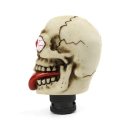 Car Interior Gear Shift Knob Universal Manual Handle Lever Shifter Knob Long Tongue Ghost Skull Head Style