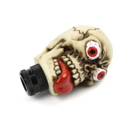 Car Interior Gear Shift Knob Universal Manual Handle Lever Shifter Knob Long Tongue Ghost Skull Head Style