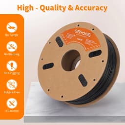 ERYONE 10KG ASA-GF Filament, 3D Printing ASA Glass Fiber Filament, 1.75mm +/- 0.03mm, 1kg (2.2 lbs)/Spool