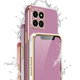 For Honor X8a Case Honor X6A Phone Case Honor X6B X6 X8 X8 5G X8B X9 X9A X9B X7B X6S X6 X5 X7 Luxury Plating Silicone Back Cover