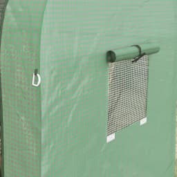 Tomato Greenhouse with 2 Roll-Up Doors, Portable Green House, 185 X 94 X 150cm