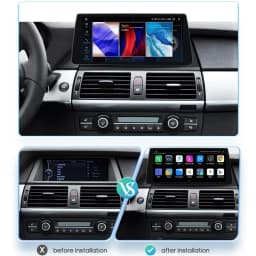 AI Intelligent Player 2 Din Android Car Radio Multimedia Video Player for BMW X5 E70 X6 E71 CCC CIC GPS Navi Carplay Auto 4G RDS