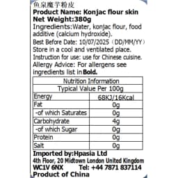 YQ Konjac Vermicelli 380g*5bag