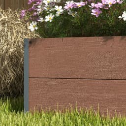 Garden Planter with Trellis for Vine Climbing Plants, Flowers, Herbs, Brown