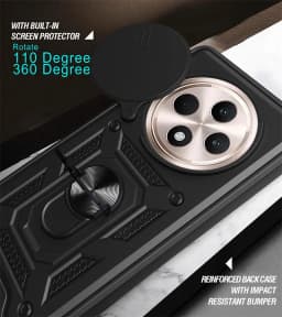 Reno12F 5G Case Matel Ring Armor Phone Case For Oppo Reno12 F 5G Magnetic Stand Holder Cover On Opo Orro Reno 12F 12 F F12 5G